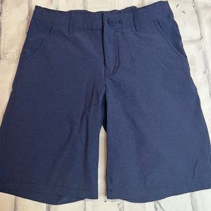 Boys Navy Blue Golf Shorts